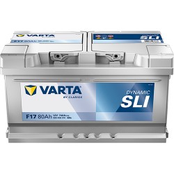 Batería VARTA F17 12V 80Ah 740A